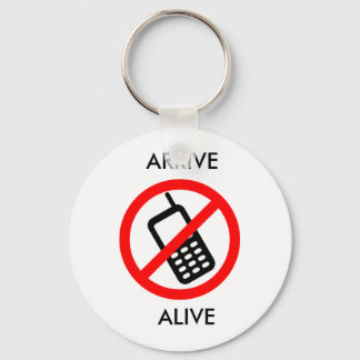 LLAVERO ARRIVE ALIVE KEYCHAIN
