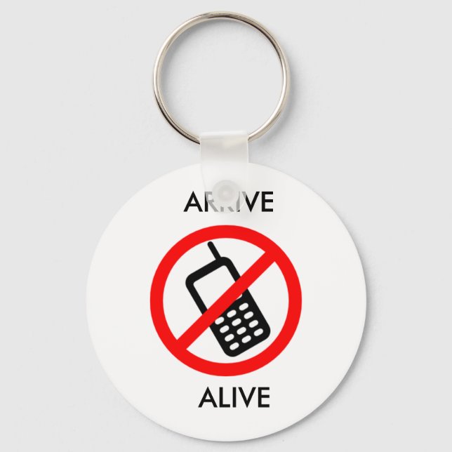 LLAVERO ARRIVE ALIVE KEYCHAIN (Anverso)