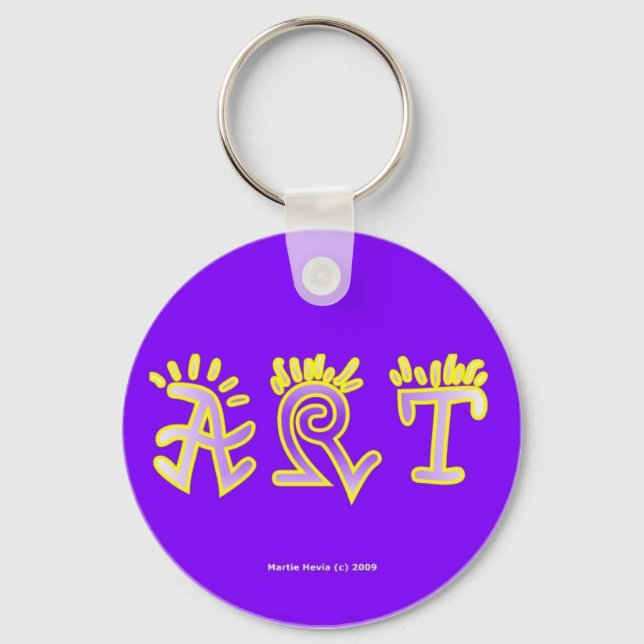 Llavero Art (4 ter) Keychain (Anverso)