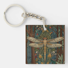 Llavero Art Nouveau deco dragonfly boho moda