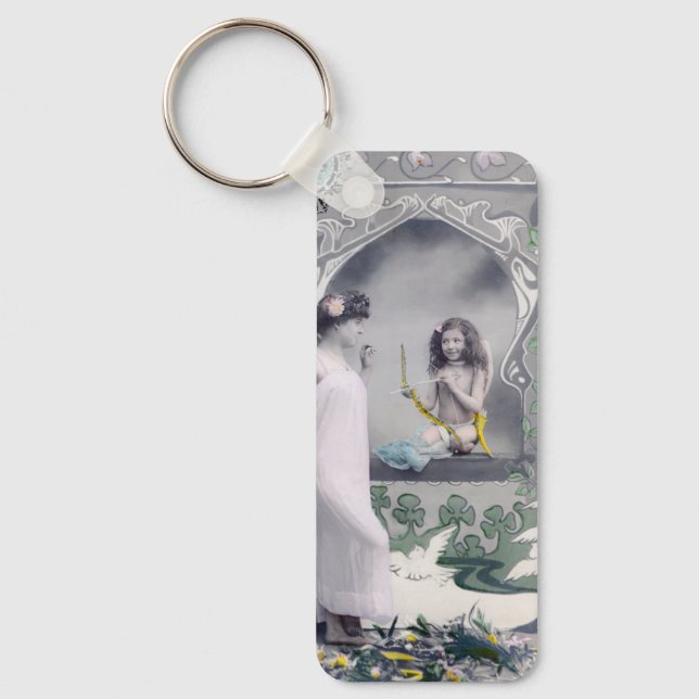 Llavero Art Nouveau Valentine de 1904 (Anverso)