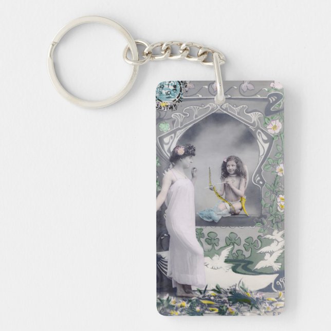 Llavero Art Nouveau Valentine de 1904 (Frente)