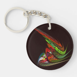 Llavero Arte abstracto de Chameleon