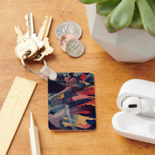 Llavero Arte Antiguo Moderno, Loie Fuller en Folies Berger