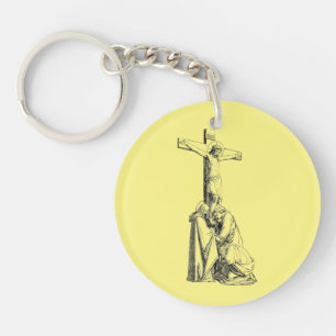 Llavero Arte crucifixista de Jesucristo