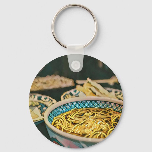 Llavero Arte de amor de Ramen (Anverso)
