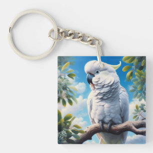 Llavero Arte de Cockatoo