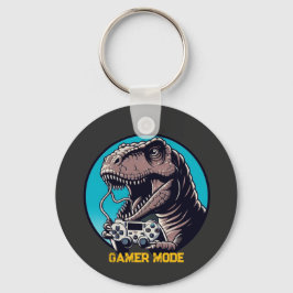 Llavero Arte de Dinosaurio Modo Jugador T-Rex
