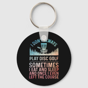 Llavero Arte de Disc Golf para hombres y mujeres jugador d