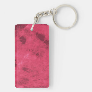 Llavero Arte de diseño abstracto inspirado en el amor rosa