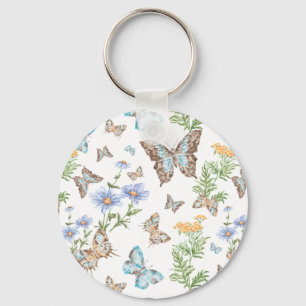 Llavero Arte de efecto mariposa