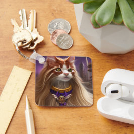 Llavero Arte de gato