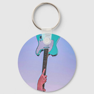 Llavero Arte de guitarra clásico