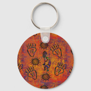 Llavero Arte de Kokopelli