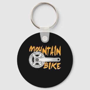 Llavero Arte de la bicicleta de montaña