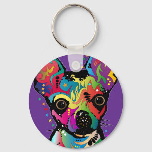 Llavero Arte de la chihuahua