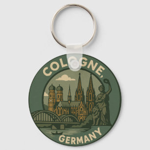 Llavero Arte de la ciudad de Colonia Alemania