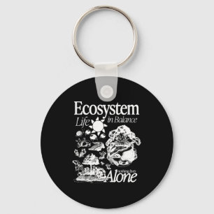 Llavero Arte de la naturaleza en equilibrio de la vida del