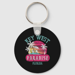 Llavero Arte de la Novedad del Vintage West de la Florida