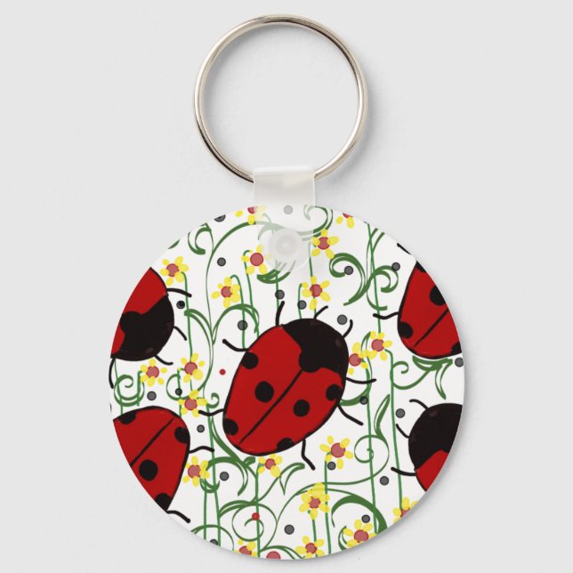 Llavero Arte de Ladybug (Anverso)