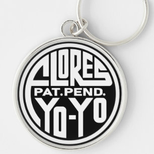 Llavero Arte de logotipo de Yo-Yo