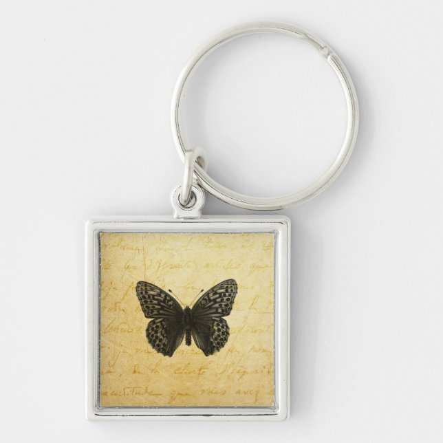 Llavero Arte de mariposa (Frente)