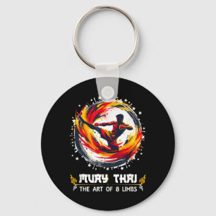 Llavero Arte de Muay Thai MMA Boxeo Tailandés Kickboxing M
