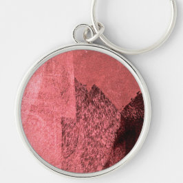 Llavero Arte de pintura abstracto inspirado en el amor neg