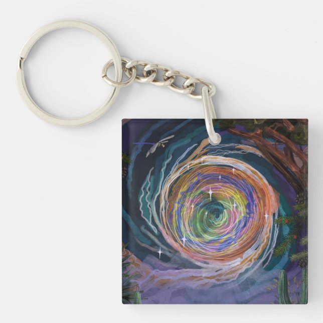 Llavero Arte de portada - Keychain (Frente)