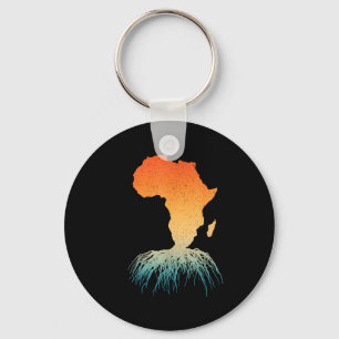 Llavero Arte de raíces africanas para hombres y mujeres Af