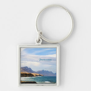 Llavero Arte de viaje a la costa oceánica de Fuerteventura