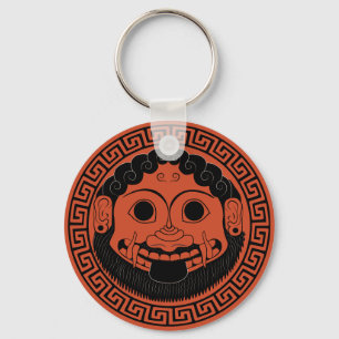 Llavero Arte del griego clásico de Apotropaic de la medus