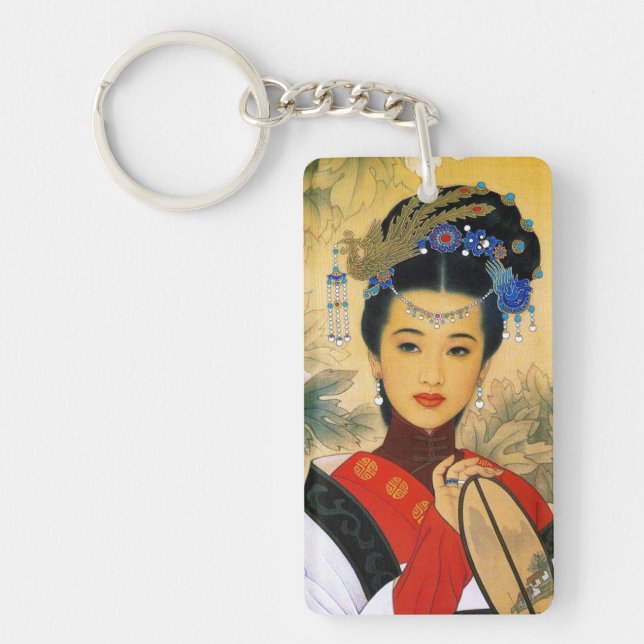 Llavero Arte del joven y hermoso príncipe chino Guo Jin de (Frente)