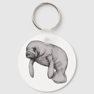 Llavero arte del manatee