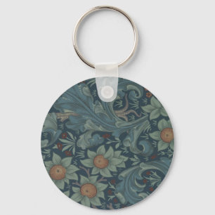 Llavero Arte del patrón de William Morris Orchard