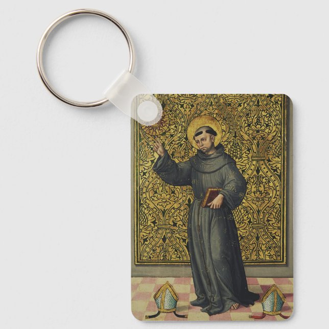 Llavero Arte del Renacimiento de San Bernardino de Siena (Anverso)