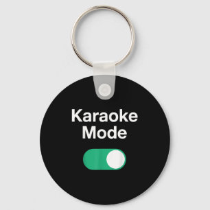 Llavero Arte Divertido de Karaoke para Hombres Mujeres Can