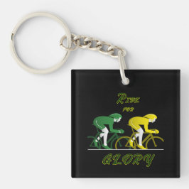 Llavero Arte en lienzo 'Ride For Glory'