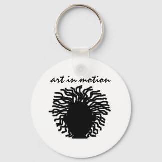 Llavero arte en movimiento