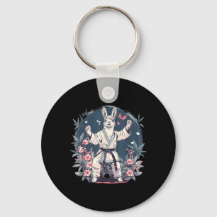 Llavero Arte floral de llama de MMA Taekwondo Kickboxing