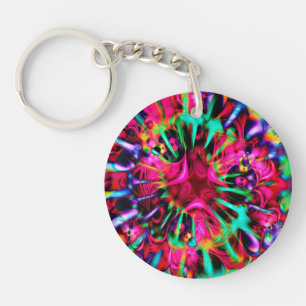 Llavero Arte fractal Kaleidoscope Apofisis - I