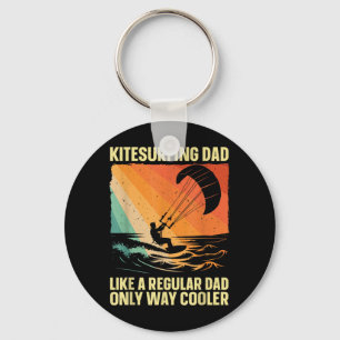 Llavero Arte genial de kitesurfing para hombres papá kites