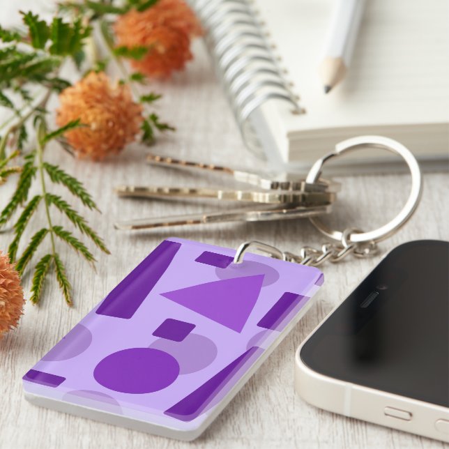 Llavero Arte Geométrico (Frente Derecha)