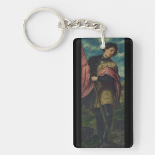 Llavero Arte heroico mártir San Alejandro de Roma