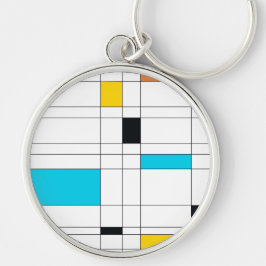 Llavero Arte ilustracion colorido, fresco, moderno