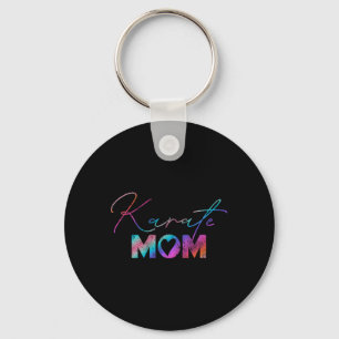 Llavero Arte marcial retro lindo día de madre: karat arcoi