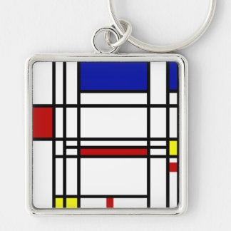 Llavero Arte moderno de Mondrian