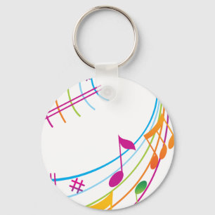Llavero Arte musical