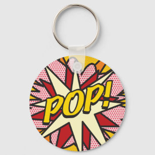 Llavero Arte POP de cómic!