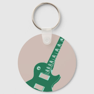 Llavero Arte pop de guitarra eléctrica